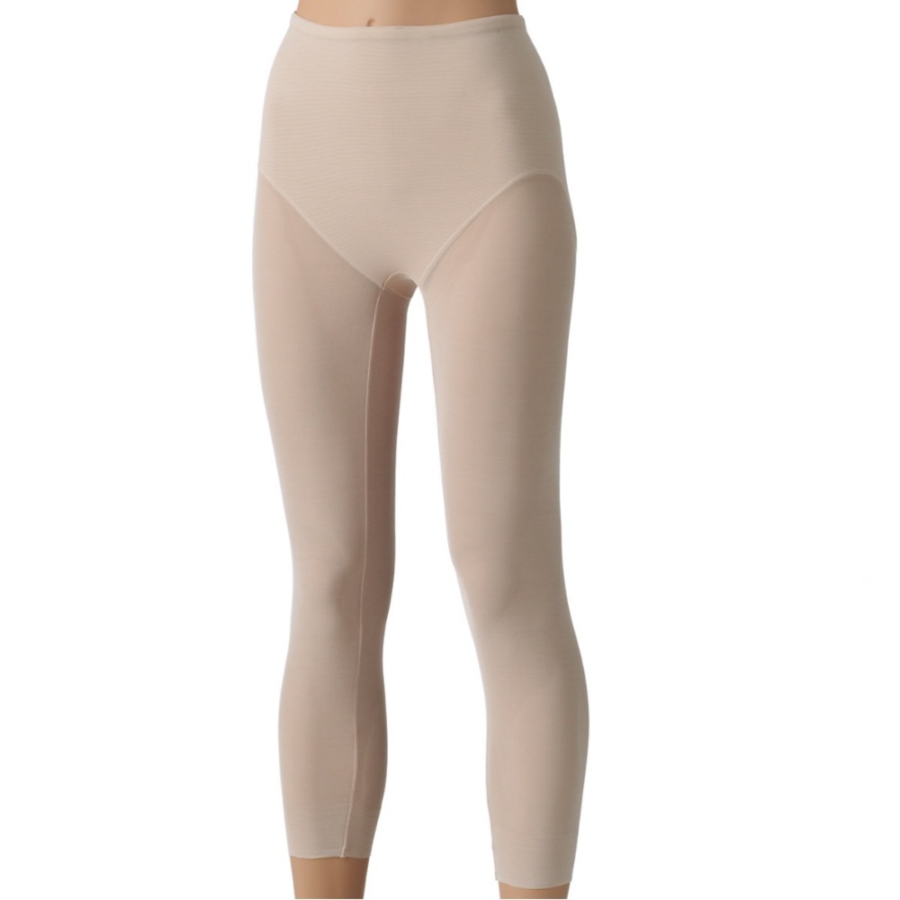 Naomi & Nicole Sheer Shapewear Carpi Leggings size XL